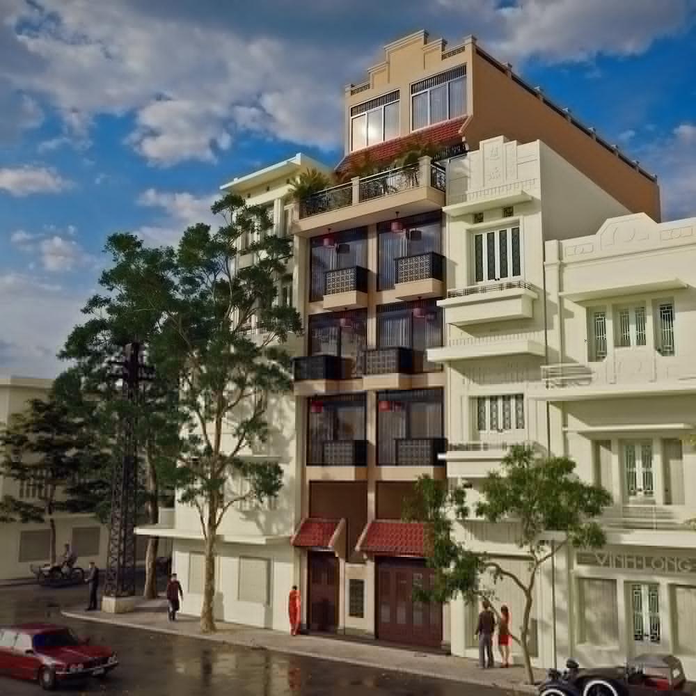 Hanoi Golden Lotus Ama Hotel Hanói Exterior foto